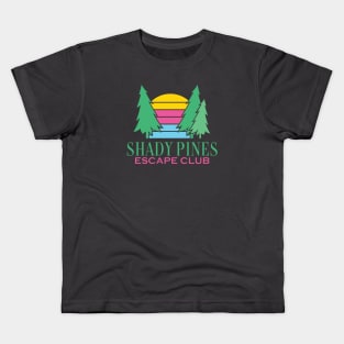 Shady Pines Escape Club Kids T-Shirt